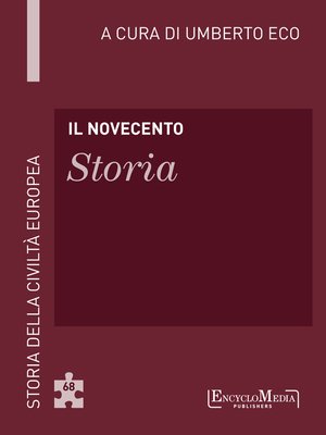 cover image of Il Novecento--Storia